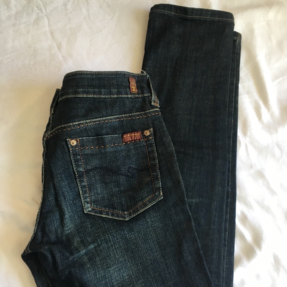 7 FMK Jeans. Straight, 28x31.